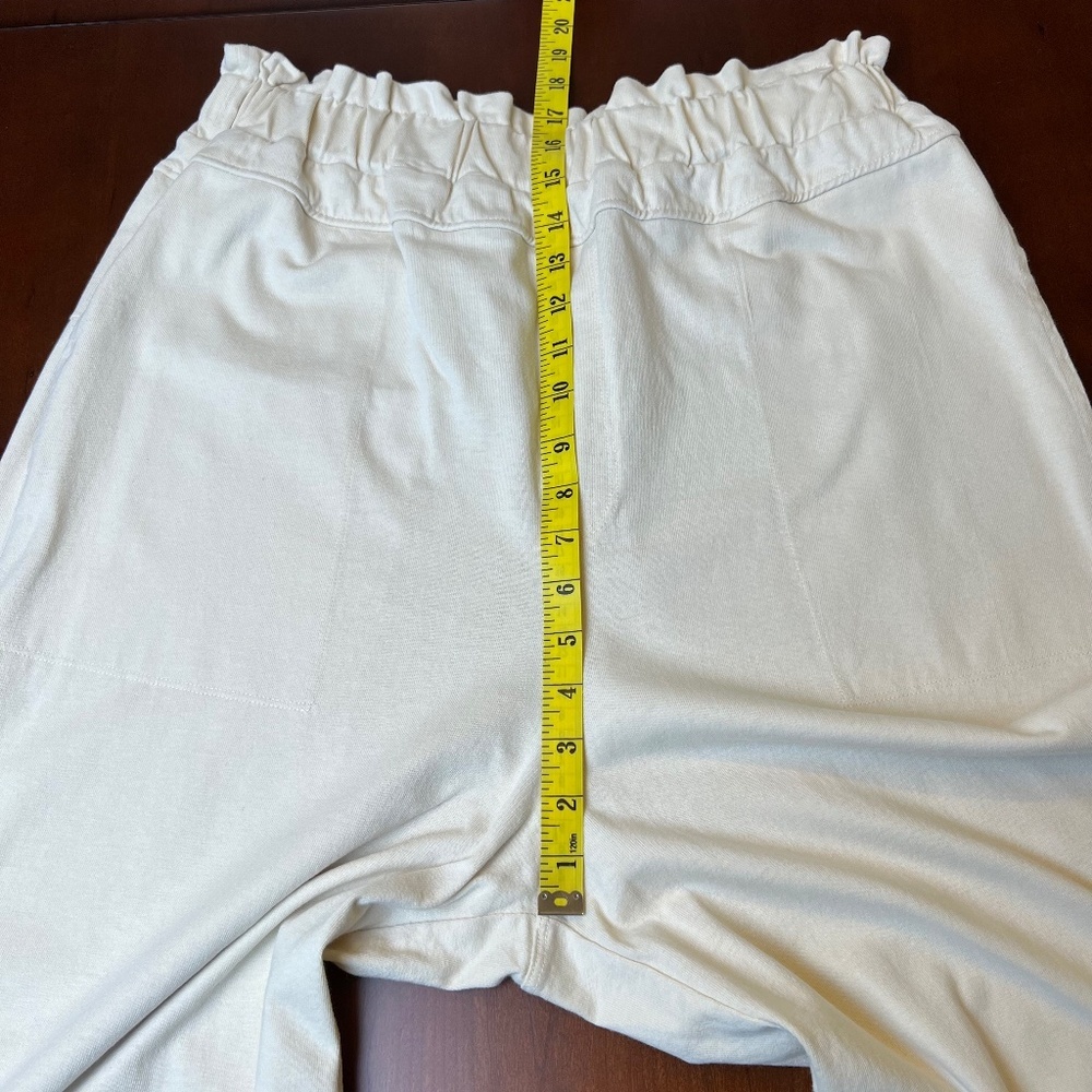 Wide Leg Cream Lounge Pants - Effortless Everyday Style - Picture 7 of 15